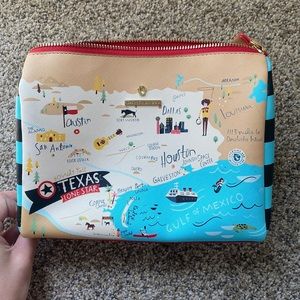 Spartina 449 State of Texas Makeup Travel Bag
